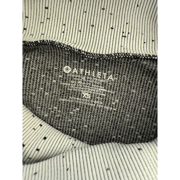 Athleta  Flurry Blizzard Gradient Turtleneck Top Size XS Athleisure Workout Gym - Picture 4 of 6